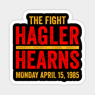 Hagler vs Hearns Magnet