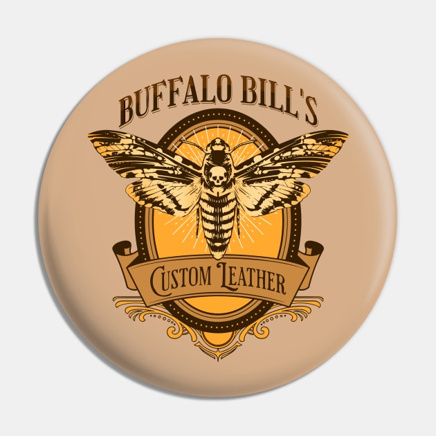 Buffalo Bill's Custom Leather Pin by hunnydoll