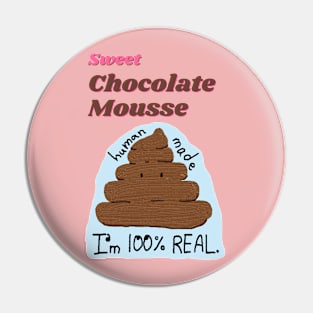 sweet chocolate mousse Pin