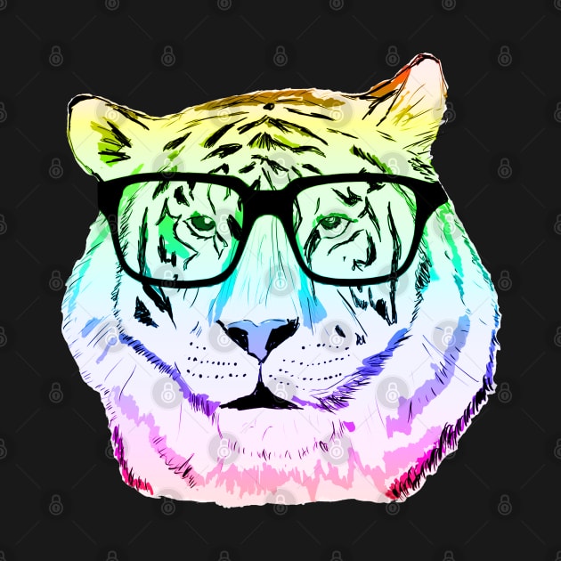 Rainbow Tiger by TheGreatDawn