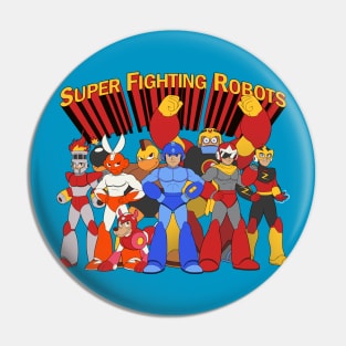 Super Fighting Robots Pin