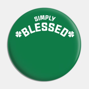 Simply Blessed Pin