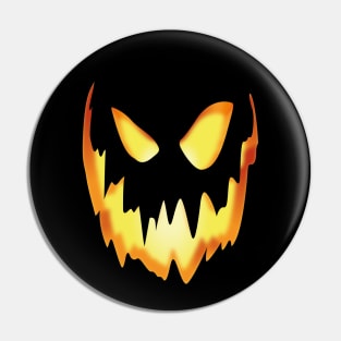 Jack-o'-Lantern Face Pin