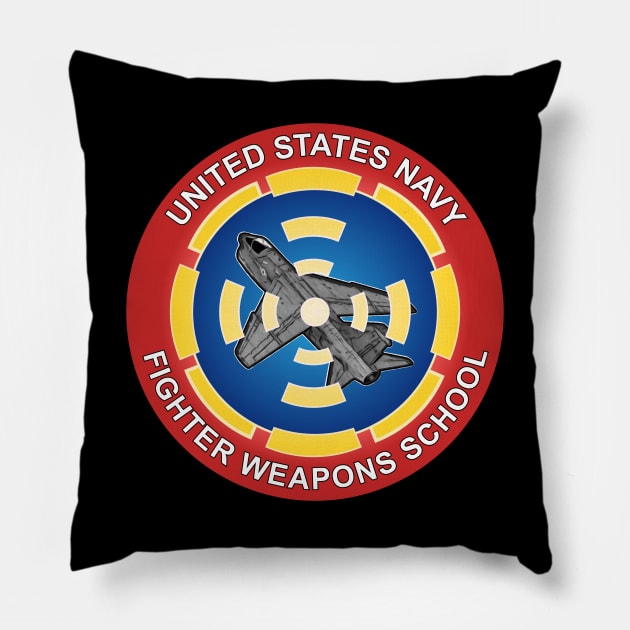 fighter weapons school Pillow by triggerleo