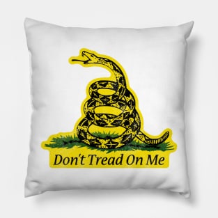 Don’t tread on me Pillow