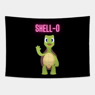 SHELL-O Turtle Tapestry