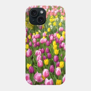 Sea of Tulips, Keukenhof Tulip Festival, Holland Phone Case