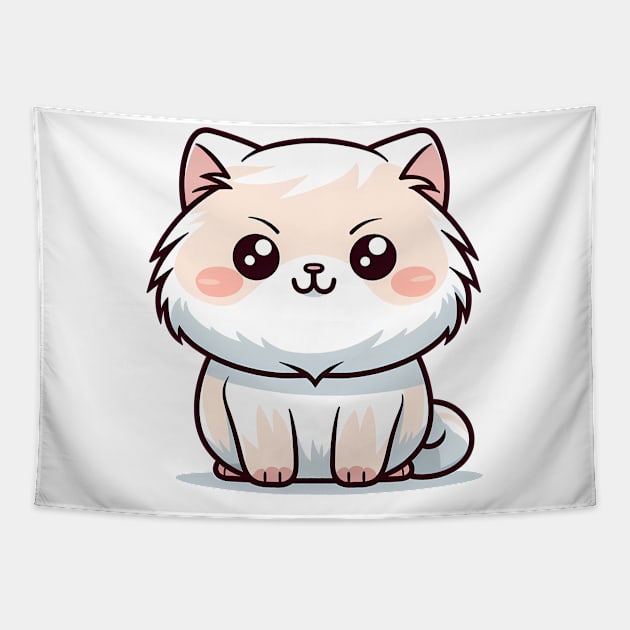 Little Kitty Tapestry by Brilliant Tee Shop