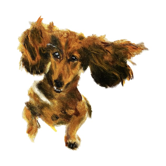 Dachshund by BiancaNeaguArt