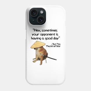 The Art Of War Meme CSGO Meme Samurai Doge Phone Case