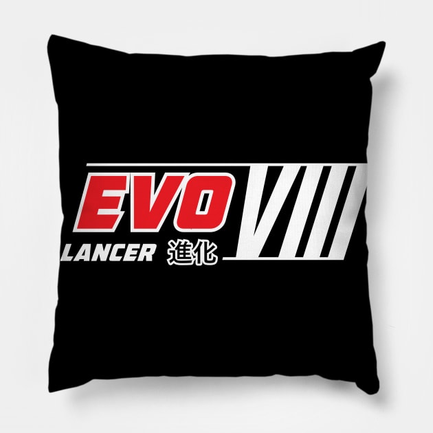 EVO!!!8!!! Pillow by melsa