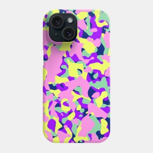 Cyberpunk camouflage Pattern girl Phone Case