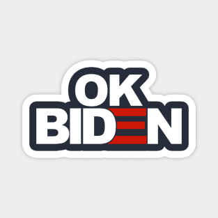 Ok Biden "No Malarkey" Tour Magnet