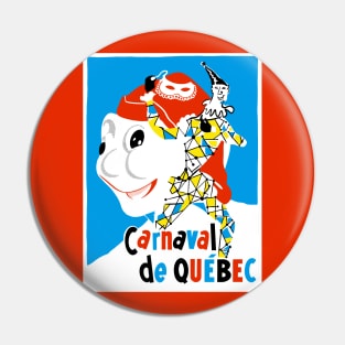 Carnaval De Quebec 1963 Pin