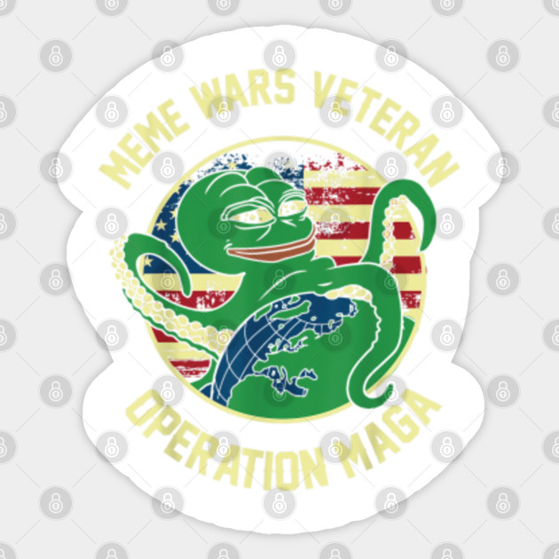 Meme Wars Veteran Operation Maga Internet Meme Shirt Pepe The