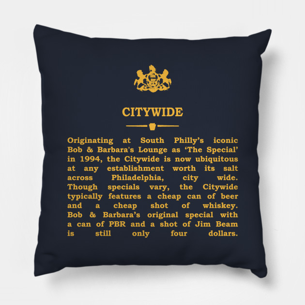 Real Historical Philadelphia Citywide Philadelphia Pillow
