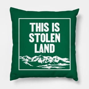 This Is Stolen Land - Native / Indigenous Pillow