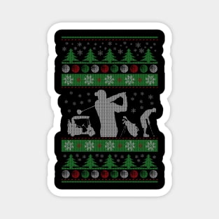 Golf Ugly Christmas Magnet