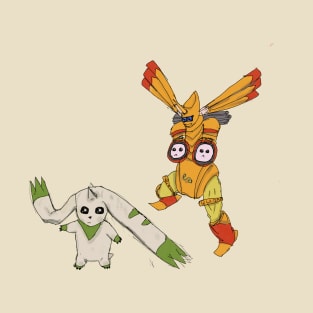 Terriermon and Rapidmon T-Shirt