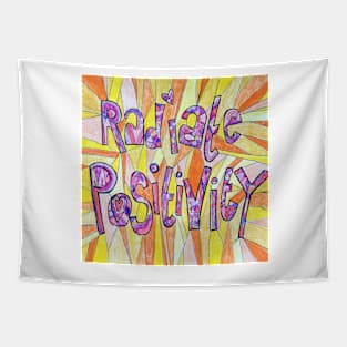 Radiate Positivity/ Positive Vibes Tapestry