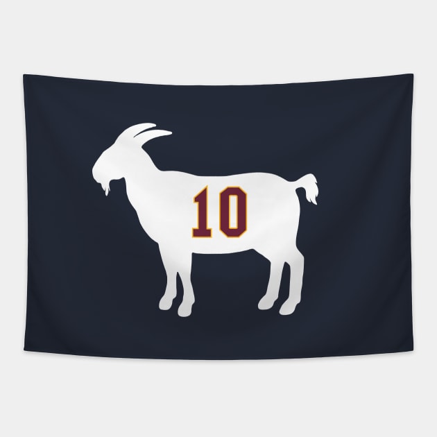 Darius Garland Cleveland Goat Qiangy Tapestry by qiangdade