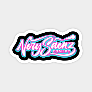 Nery Saenz Comedy Vice Logo Magnet