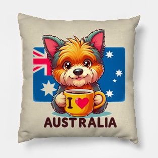 Australian Terrier Pillow