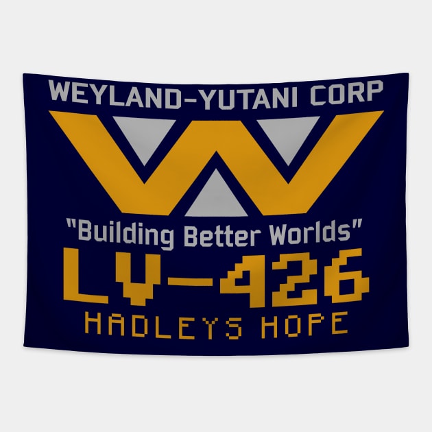 Weyland Yutani Tapestry by solo