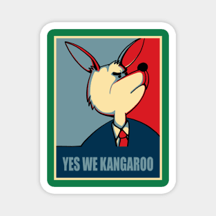 Yes we kangaroo Magnet