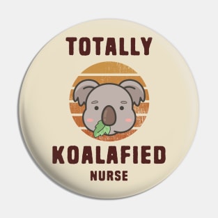 Koalafied Nurse - Koala Puns Pin