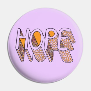 Hope - made of stars Pin