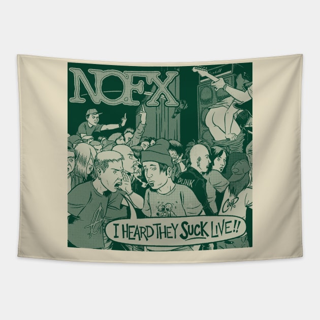 Nofx i heard they suck live Tapestry by ZiziVintage