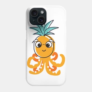 Cute Pineapple Octopus Phone Case