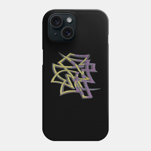 Graffiti - 10.2 Phone Case by T-850