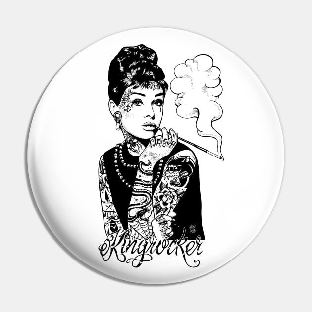 Stay Gold Hepburn Pin by Kingrocker Clothing