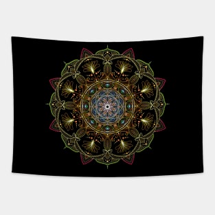 Phoenix Mandala Tapestry