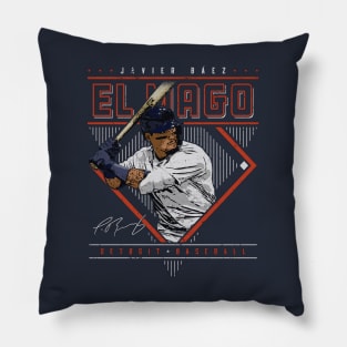 Javier Baez Detroit Diamond Name Pillow