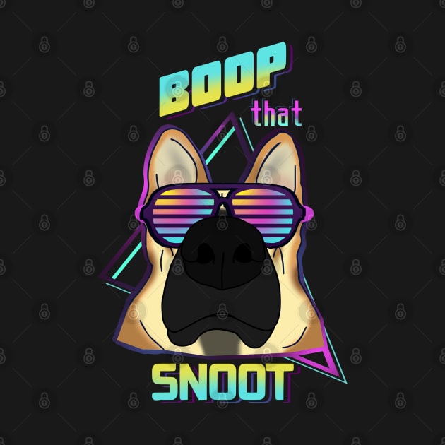 boop that snoot - german shepherd by FandomizedRose