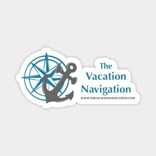 The Vacation Navigation Logo w/website Magnet