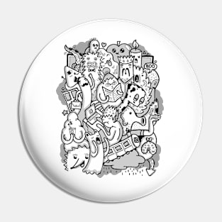 family portrait Pin