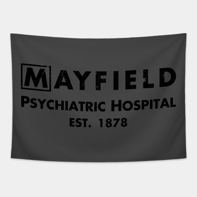 Mayfield Psychiatric Hospital House Md Tapestry by VizRad