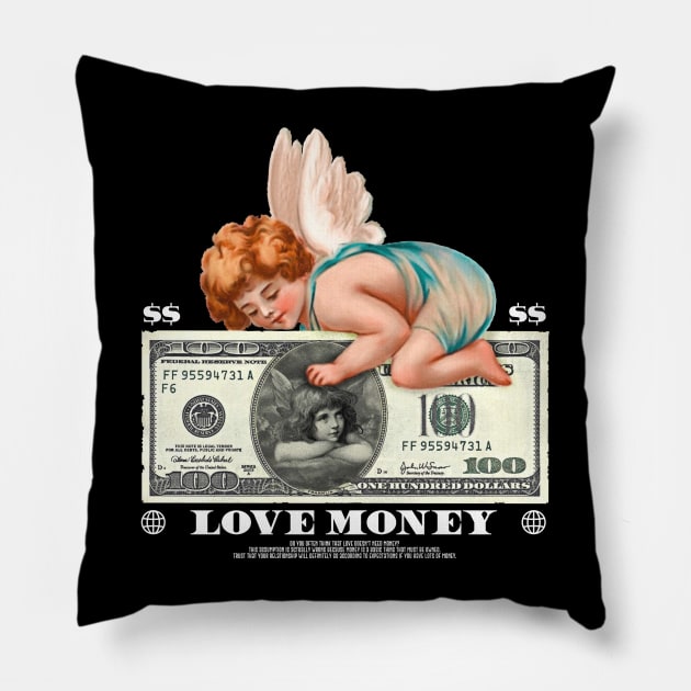 MONEY FAIRY Pillow by Wagum Std