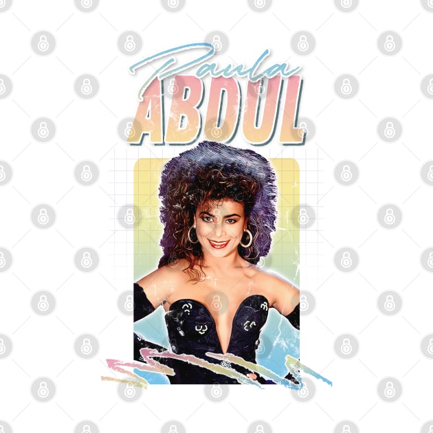 Paula Abdul / 80s Aesthetic Fan Art Design by DankFutura