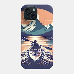 Kayaking at Sunset T-Shirt Hoodie Mug Gift etc. Phone Case