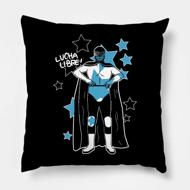 ☆LUCHADOR☆ Pillow by RK_58