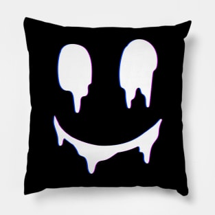 Happy Drip Face Pillow
