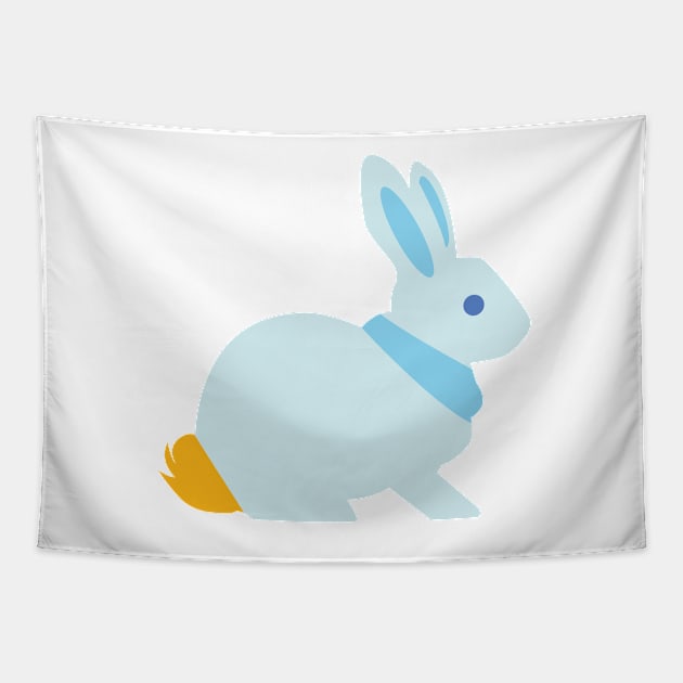 Rabbit by Lunii Tapestry by LuniiTee