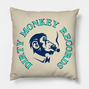 Dirty monkey records Pillow