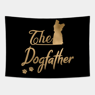 The Yorkshire Terrier aka Yorkie Dogfather Tapestry