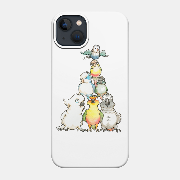 Bird Pile - Birds - Phone Case